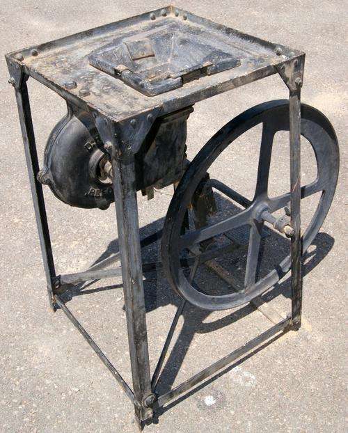 Antique Blacksmith Fire Blower & Firepot