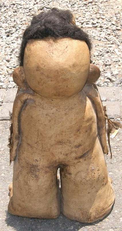 Female Garden Troll Clay Ornament