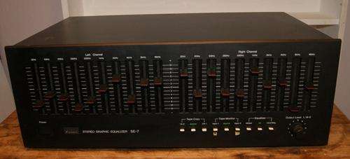 SANSUI SE-7 Vintage Stereo Equalizer EQ 10 Band