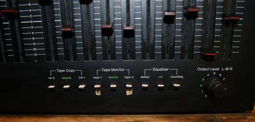 SANSUI SE-7 Vintage Stereo Equalizer EQ 10 Band