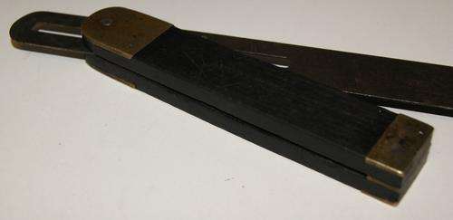 Vintage Carpenters Rosewood & Brass 7½