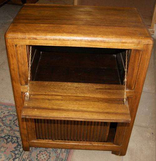 Art Deco Gramaphone Cabinet with Roller Door