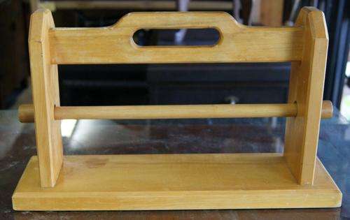 Wooden Paper Towel Wall Holder