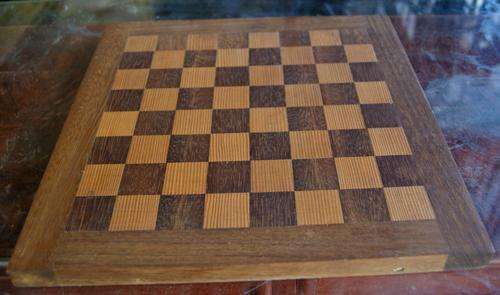 Wooden Chess Board (No Pieces)