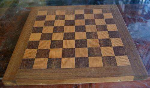 Wooden Chess Board (No Pieces)