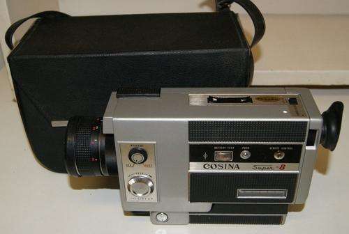 Vintage 1970's Cosina DL-40P Super 8 Handheld Movie Camera