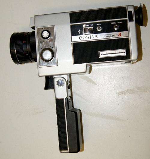 Vintage 1970's Cosina DL-40P Super 8 Handheld Movie Camera