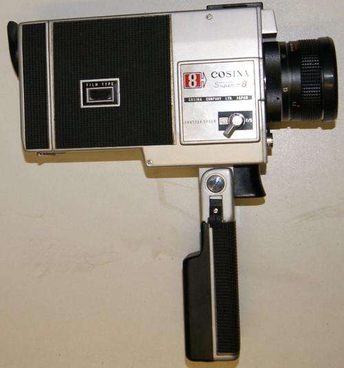 Vintage 1970's Cosina DL-40P Super 8 Handheld Movie Camera