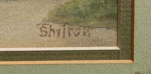 Shifton 'Small Village' Oil Painting