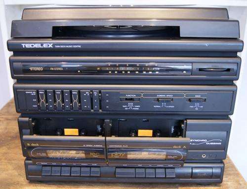 Tedelex Tuner/Tape decks/ Turntable/Equaliser HiFi System
