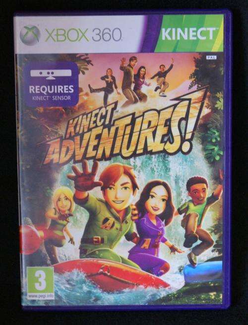 Xbox 360 Kinect Adventures Game