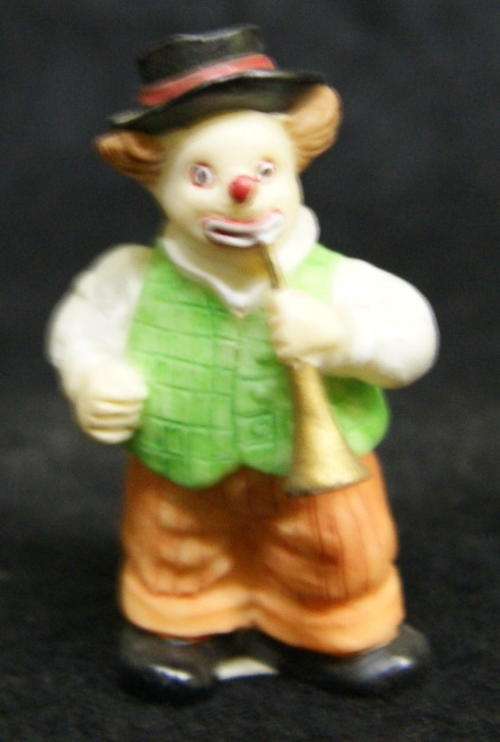 Vintage Ceramic Clown Figurine