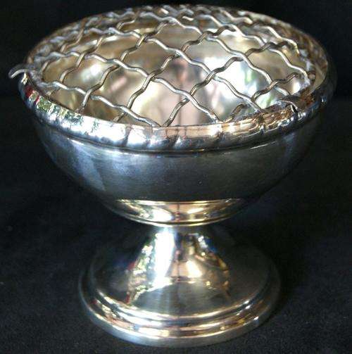 Vintage Silver Plated Rose Bowl