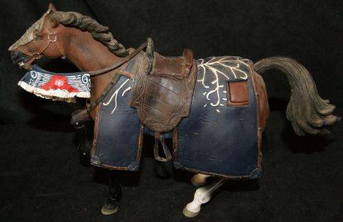Aragorn With Brego Deluxe Horse And Rider Set - Return Of The King - 2003
