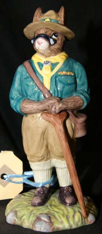 Royal Doulton Bunnykins Figure Scout Leader DB432