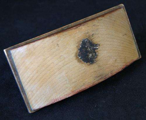 Vintage Large Brass Ink Blotter