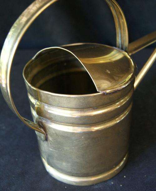 Vintage Small Brass Oil Can