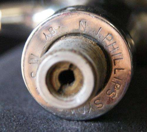 Vintage N.J Philips Sayers non-automatic Drench Gun and Drenching Bottle