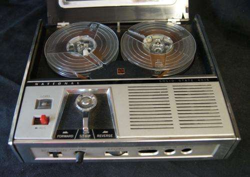 National Solid State Vintage RQ 401S tape recorder