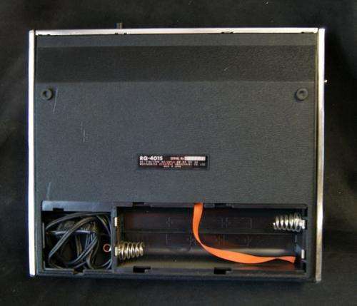 National Solid State Vintage RQ 401S tape recorder