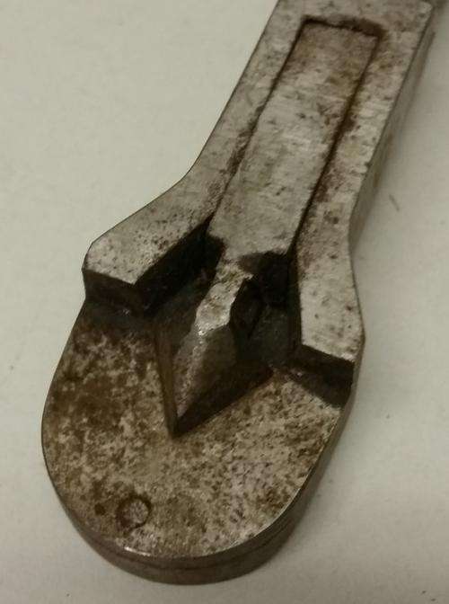 Vintage Steel Burdizzo Arrow Shaped Ear Marking Pliers - Made in Italy