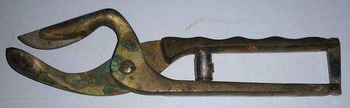 Vintage Cattle Emasculator with Removable Scalpel Blade