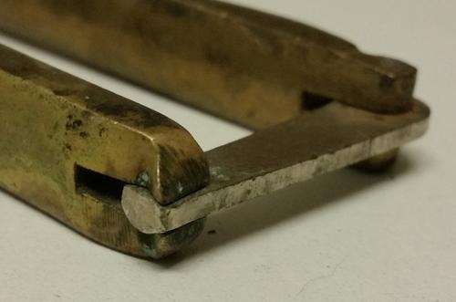 Vintage Cattle Emasculator with Removable Scalpel Blade