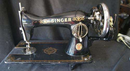 Vintage Singer Industrial Sewing Machine 15K Late 40s Early 50s