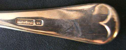 cooper bros silver plated epns ladle