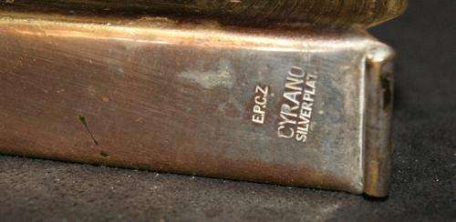 Vintage Cerano Silver Plated Napkin Holder