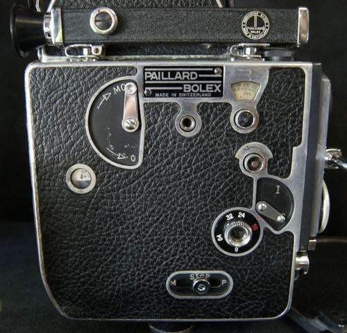 Vintage 1950's Bolex H16 Deluxe 16mm Movie Camera in Case