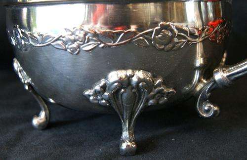 Antique Georgian Style Silver Plated Tea/Coffee Pot