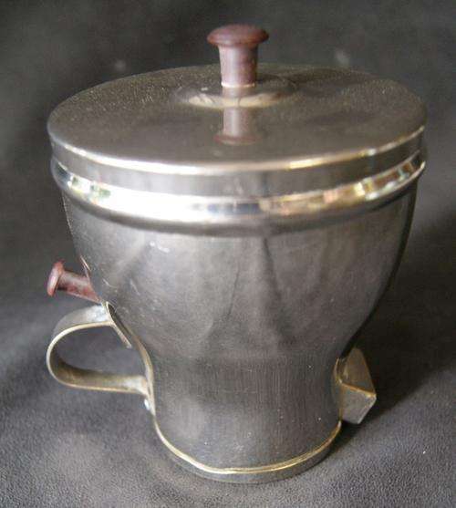 Vintage 50's Silver Plated Single Serving Sugar Dispenser