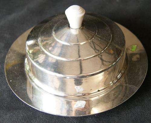 Vintage EPNS Silver Plate Butter Dish