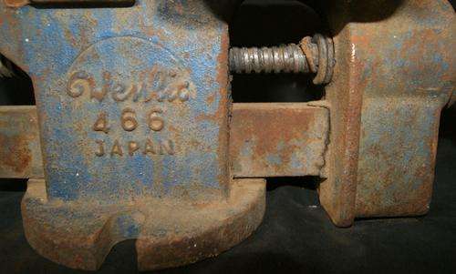 Vintage Wenlic 466 Anvil and Bench Vice - Made in Japan
