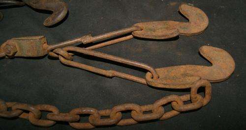 Vintage Cast Iron Barb Wire Lever Chain Fence Stretcher Tool
