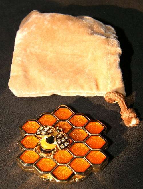 Vintage Estee Lauder Solid Perfume Honeycomb Knowing Fragrance
