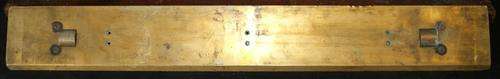 Rare Elliott Bros London Brass Protracted Rolling Parallel Rule