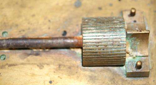 Rare Elliott Bros London Brass Protracted Rolling Parallel Rule