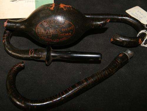Vintage Ingram's Perfex Enema Rubber Enema