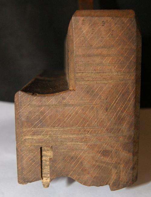 Antique Wooden Ogee & Bevel Bead Molding Plane