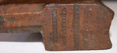 Antique Wooden Round Narrow Cove Molding Plane