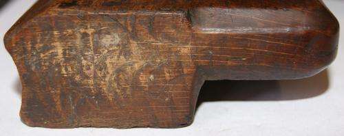 Antique Wooden Round Narrow Cove Molding Plane