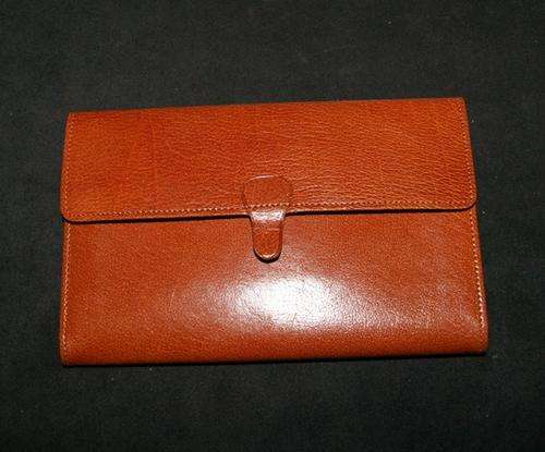 VINTAGE BUFFALO CALF LEATHER PURSE BY VANTAGE... LIKE NEW @@@ CRAAZZYYY R1 START