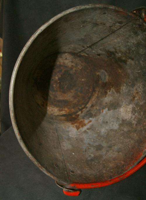 Vintage Antique Fire Brigade Round Bottom Fire Bucket