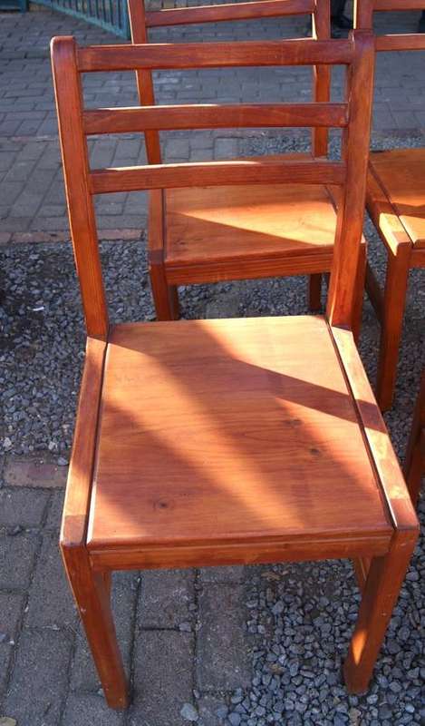 6 x Pine Dining Chairs