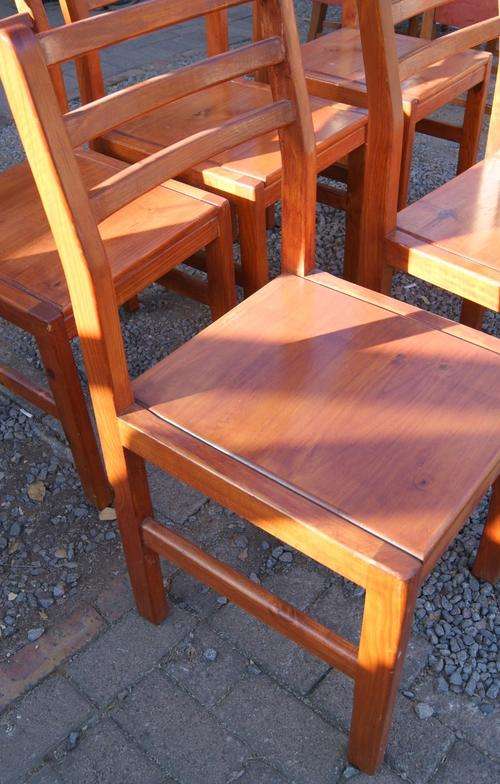 6 x Pine Dining Chairs