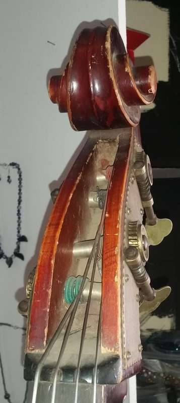 Vintage Framus Antonius Stradivarius Cremonensis Faciebat 7/8 Double Bass