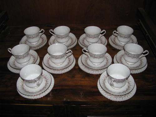 10 X BEAUTIFUL PARAGON "HARMONY" TEA TRIO'S.... BIDDING IS PER TRIO