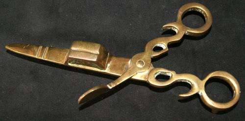 Large antique Brass Candle Snuffer